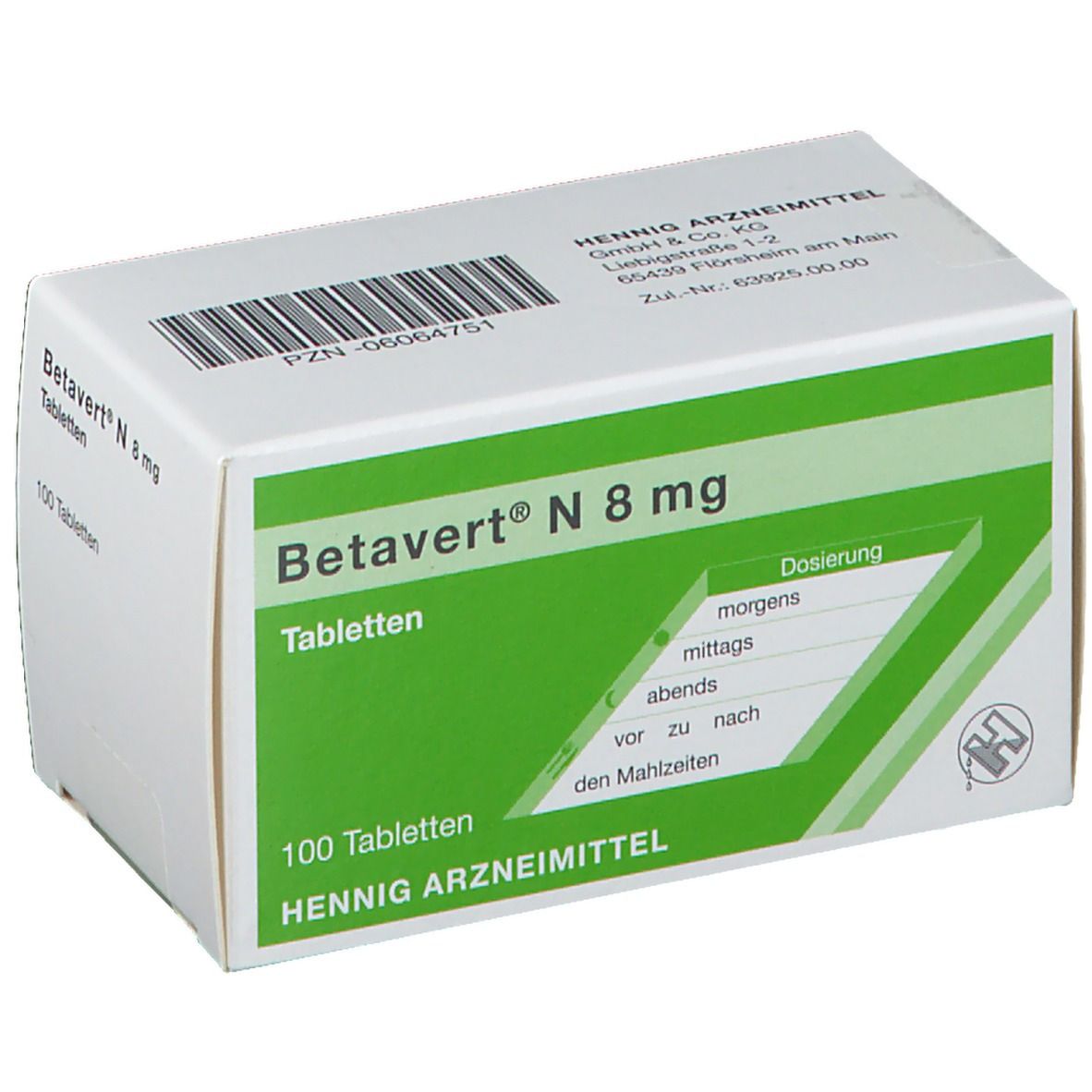 Betavert® N 8 mg