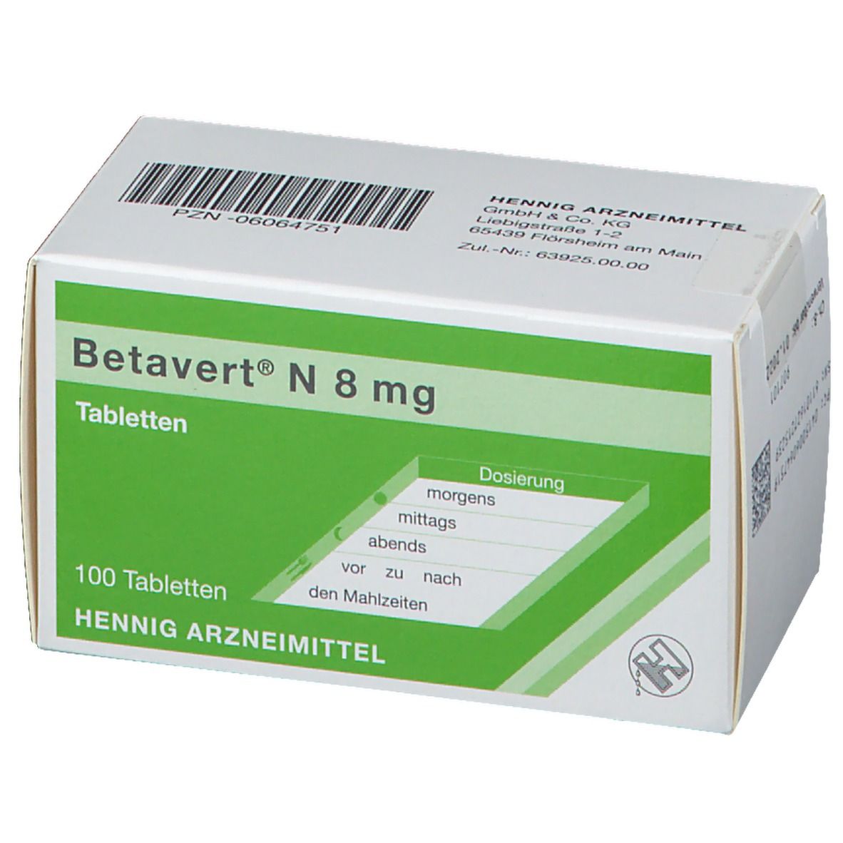 Betavert® N 8 mg