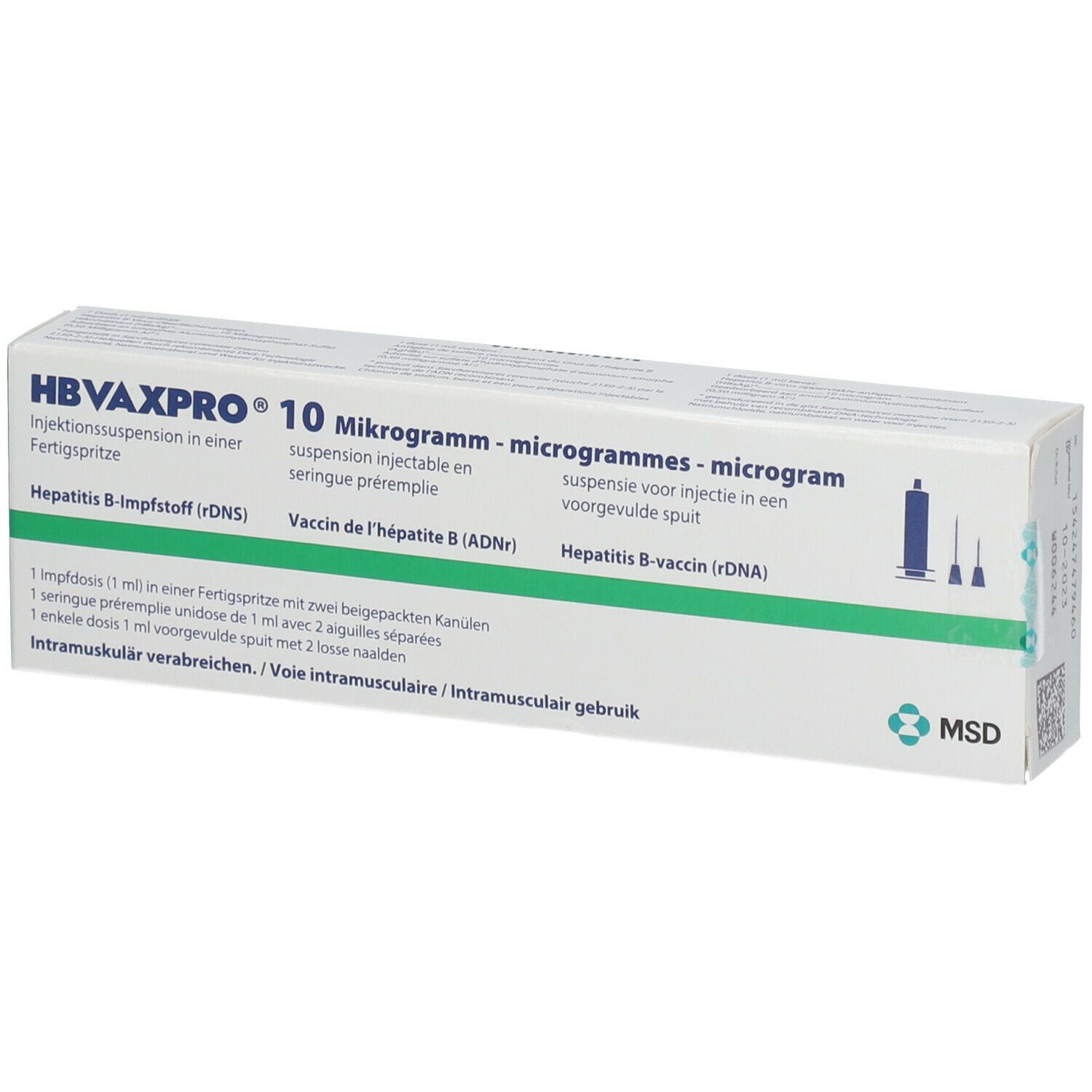 HBVAXPRO® 10 Mikrogramm