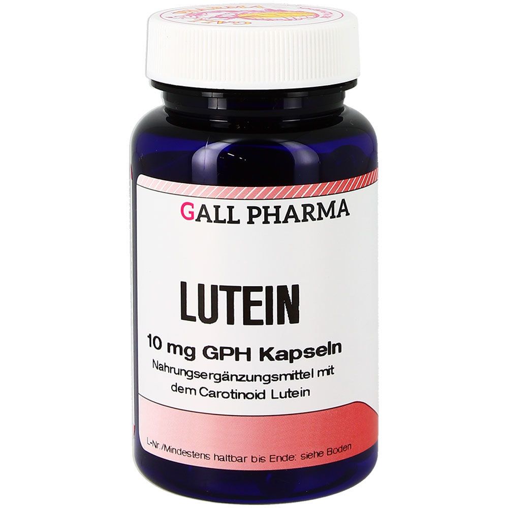 Gall Pharma Lutéine 10 mg GPH Capsules