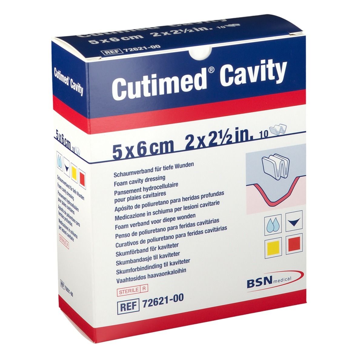 Cutimed® Cavity 5 cm x 6 cm