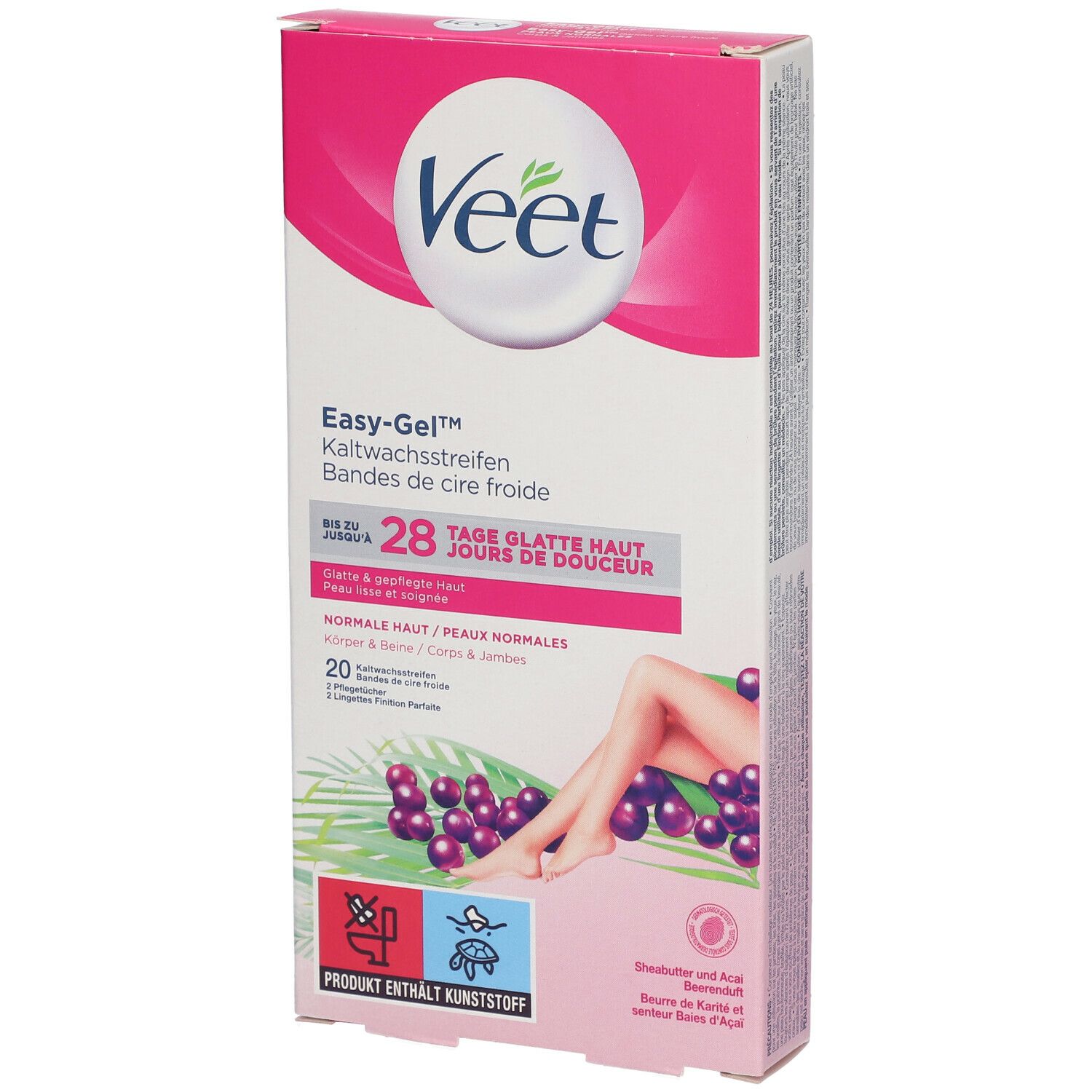 Veet® EasyGrip Kaltwachs-Streifen