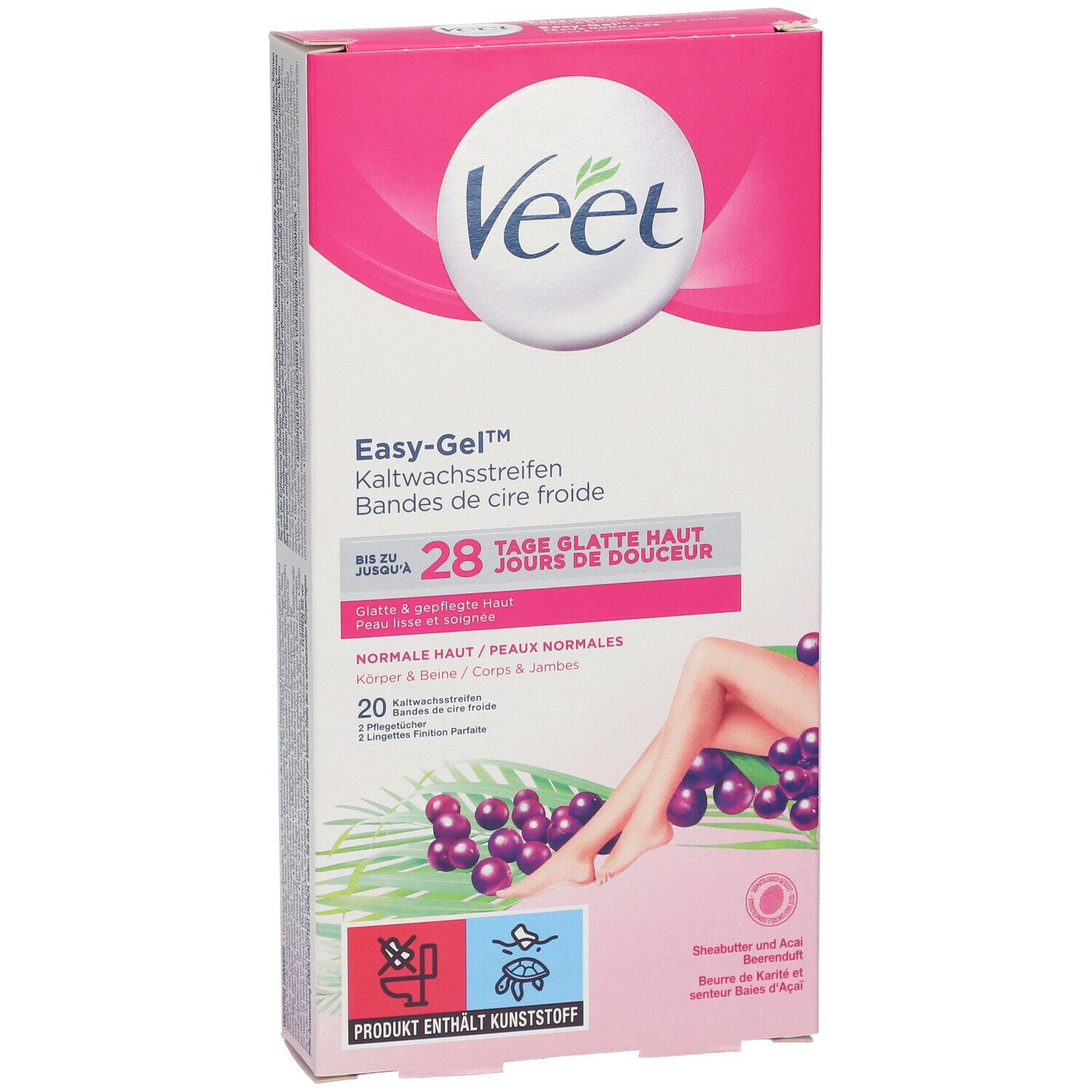 Veet® EasyGrip Kaltwachs-Streifen