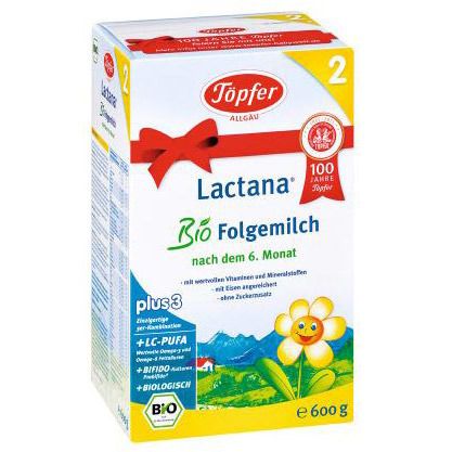 Töpfer Lactana Bio 2 Folgemilch ab dem 7. Monat