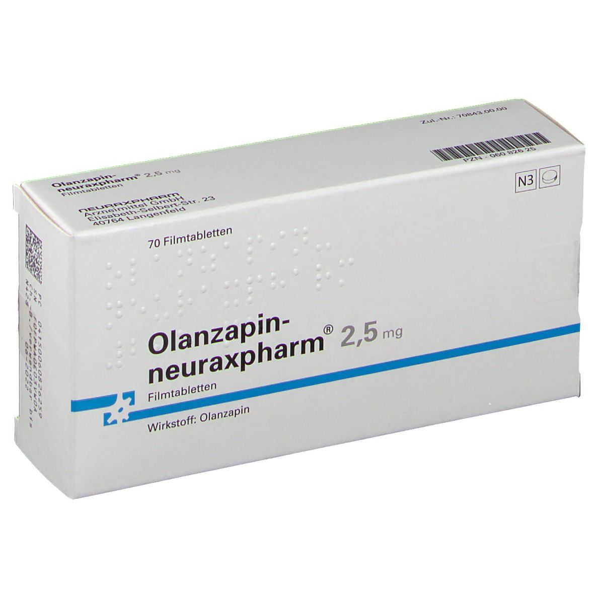 Olanzapin-neuraxpharm® 2,5 mg