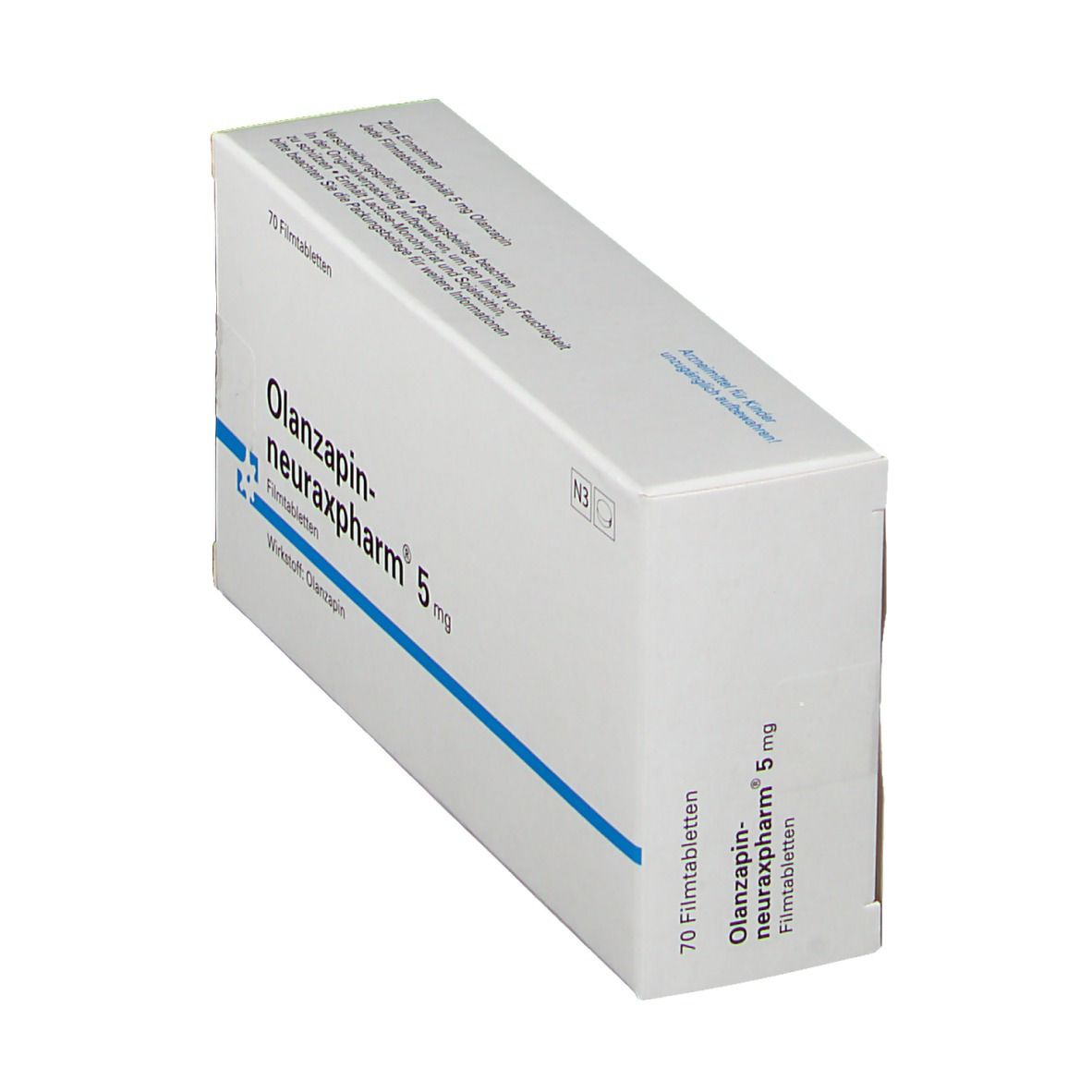 OLANZAPIN-neuraxpharm 5 mg Filmtabletten 70 St