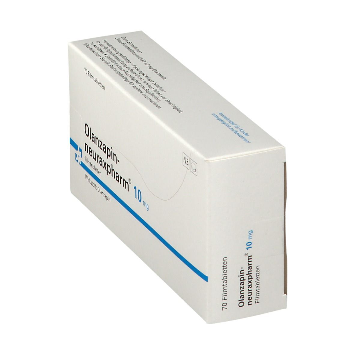 OLANZAPIN-neuraxpharm 15 mg Filmtabletten 70 St