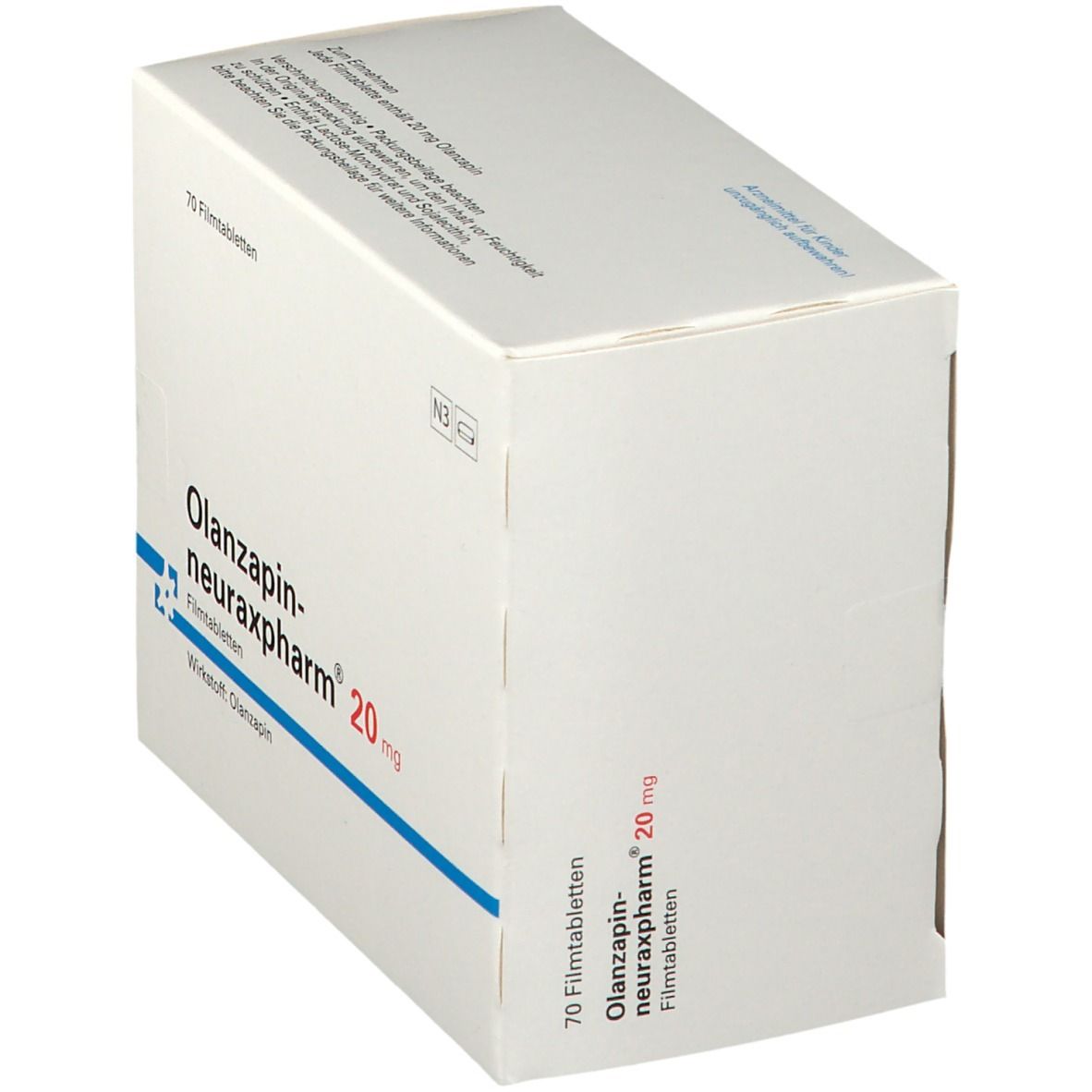 OLANZAPIN-neuraxpharm 20 mg Filmtabletten 70 St