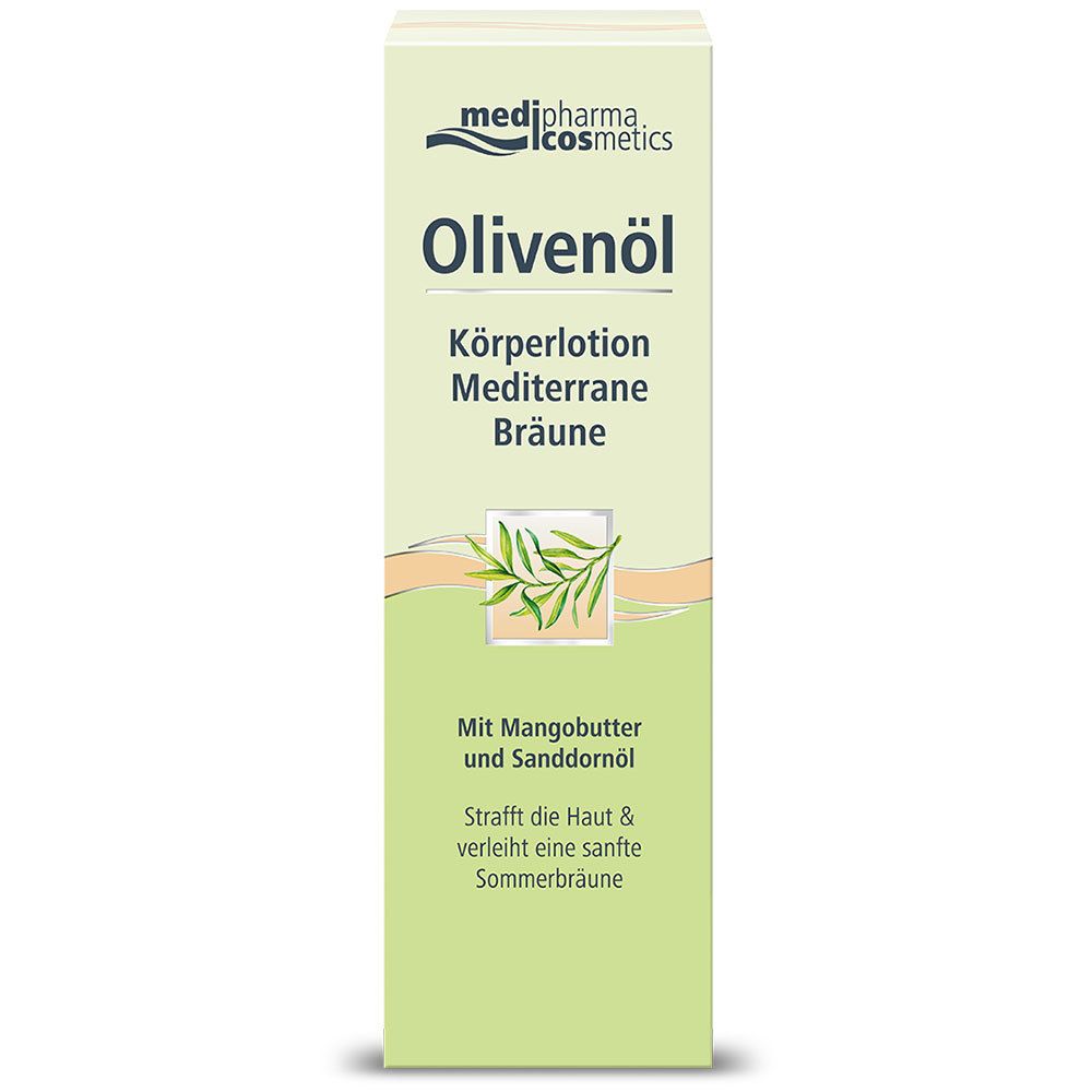 medipharma cosmetics Olivenöl Körperlotion Mediterrane Bräune