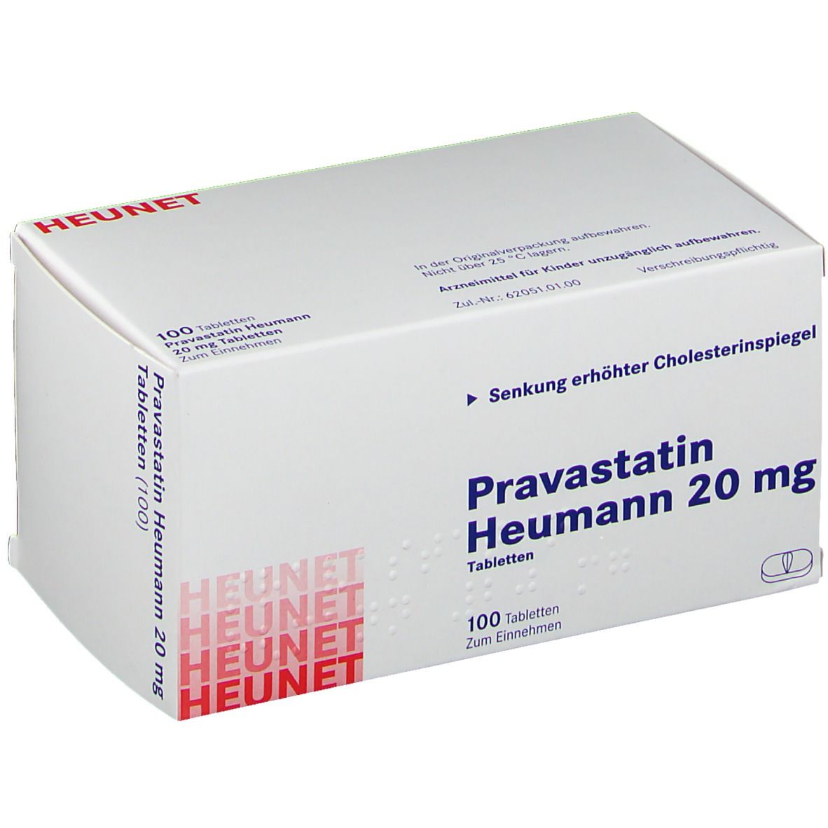 Pravastatin Heumann 20 mg