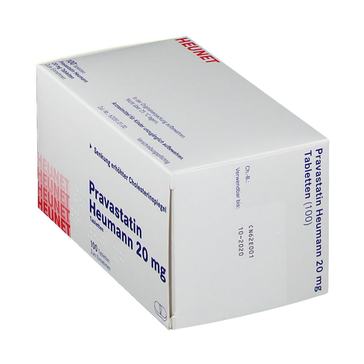 Pravastatin Heumann 20 mg