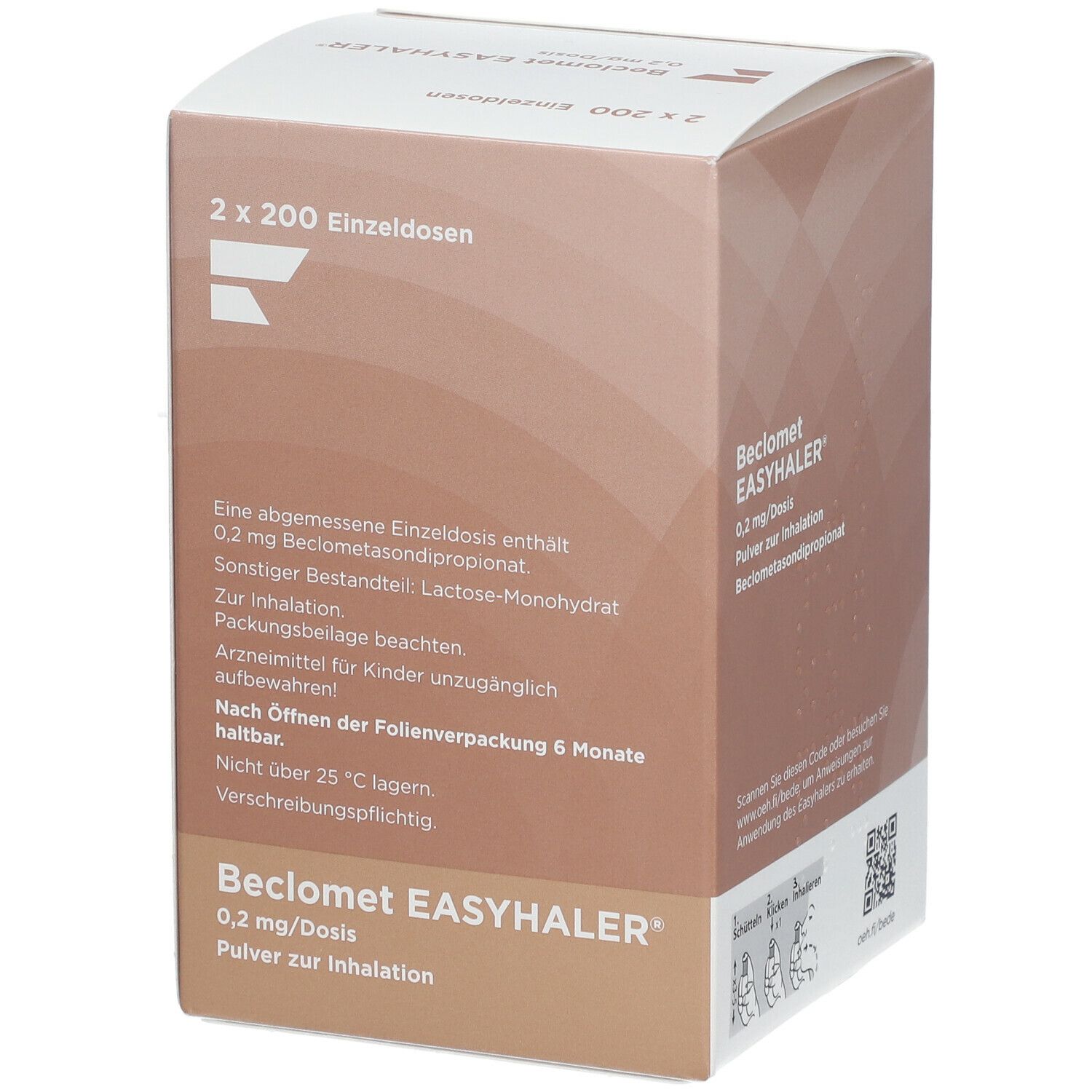 Beclomet Easyhaler 0,2 mg 2X200 ED