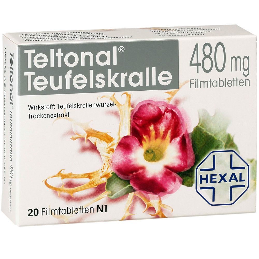 Teltonal® Teufelskralle 480 mg