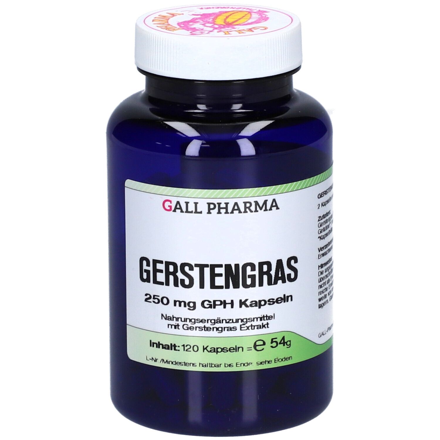 Gerstengras 250 mg GPH Kapseln