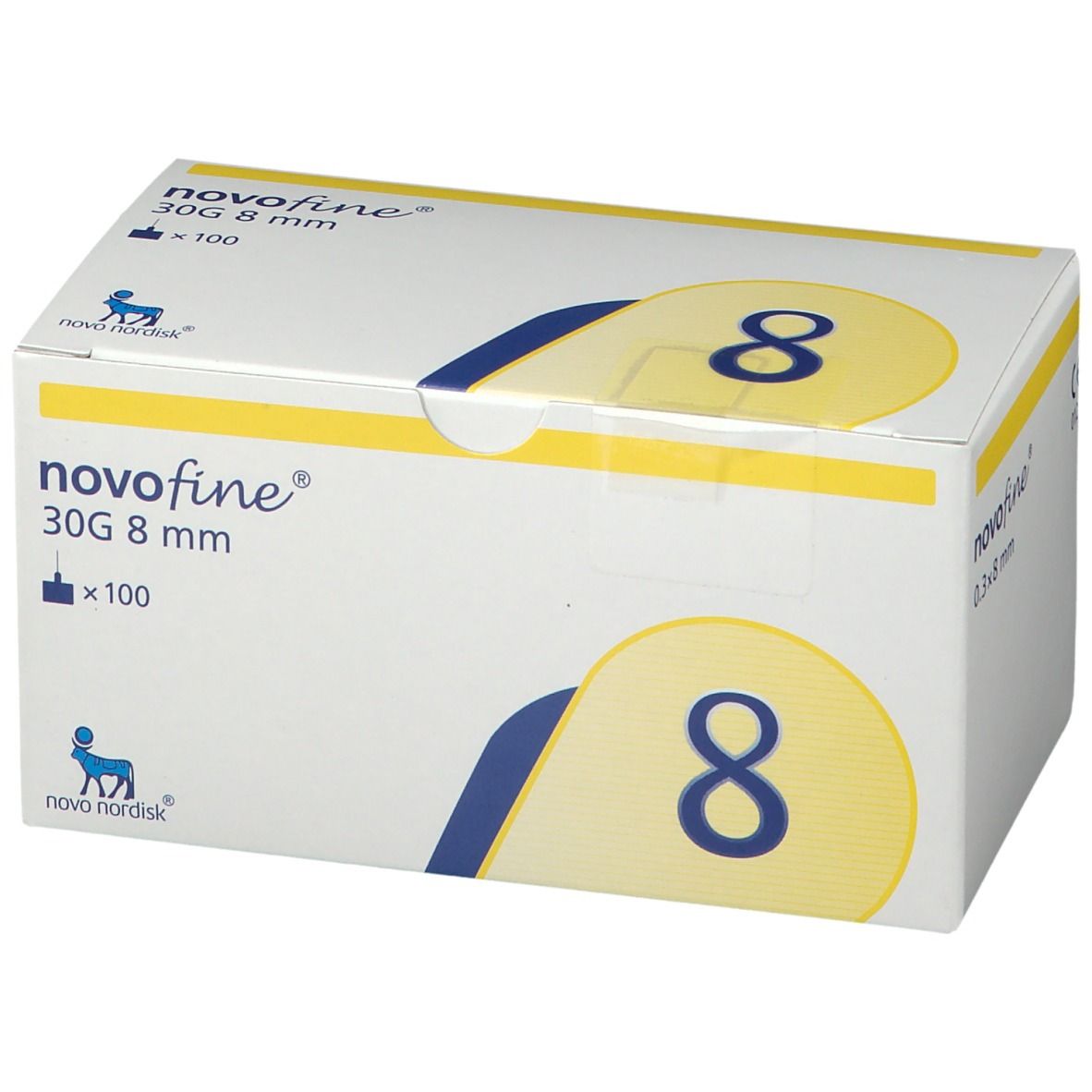 novofine® 8 mm 30 g 100 St - Shop Apotheke