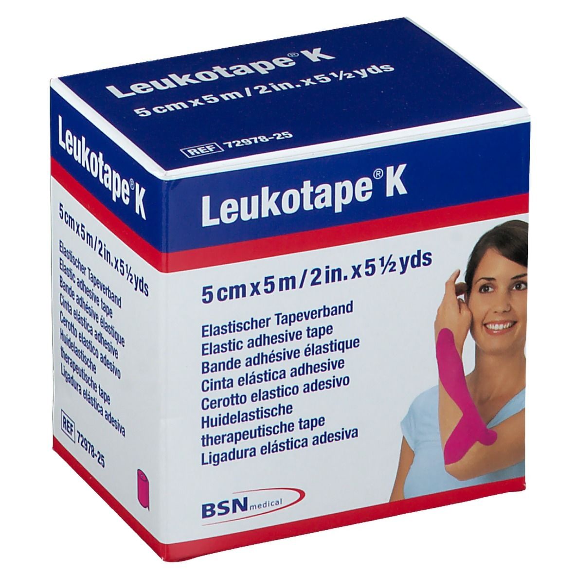 Leukotape K 5cm pink