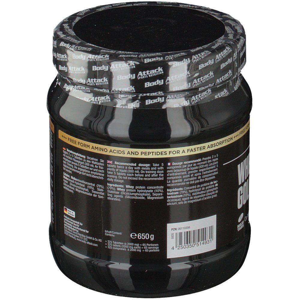 Body Attack WHEY AMINO Gold Tabletten