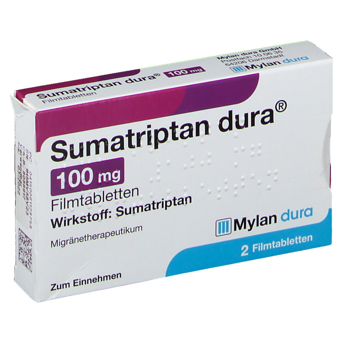 Sumatriptan dura® 100 mg