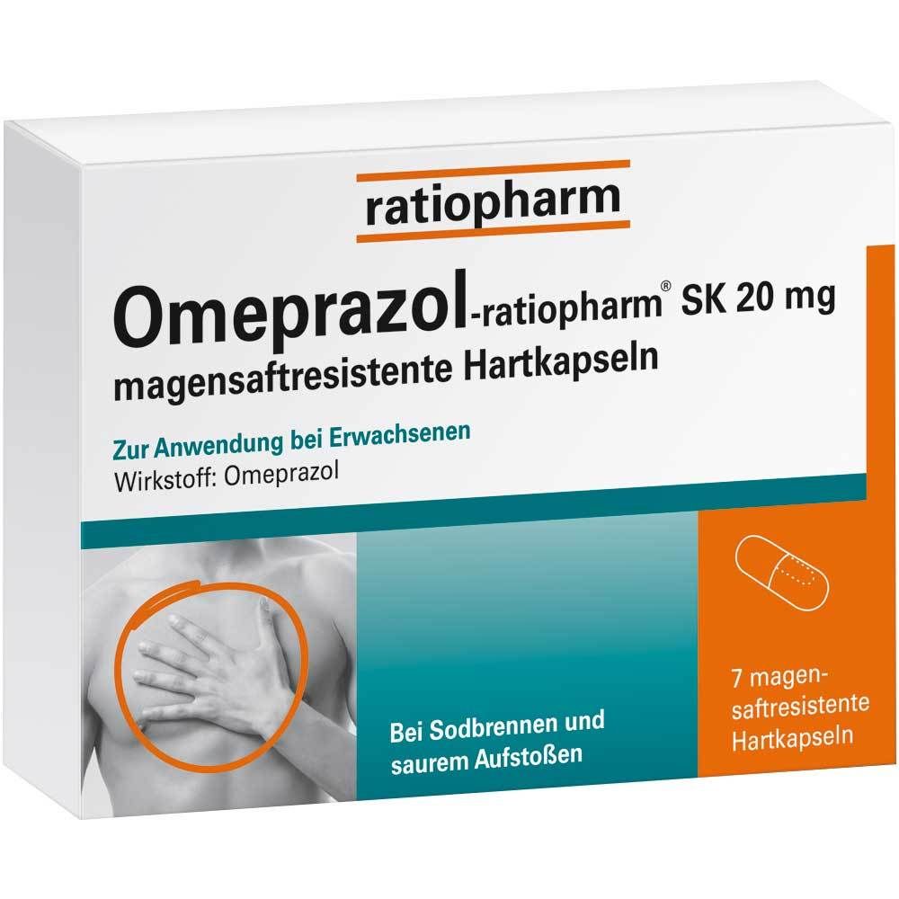 Omeprazol-ratiopharm® SK 20 mg