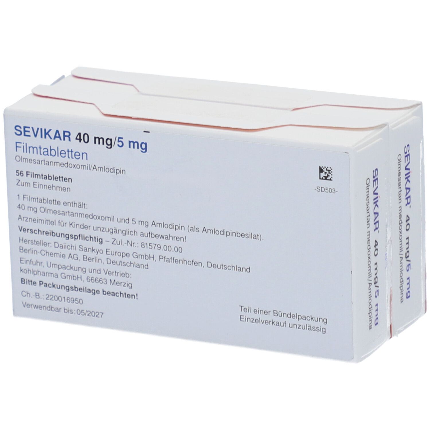 Sevikar 40 mg/5 mg