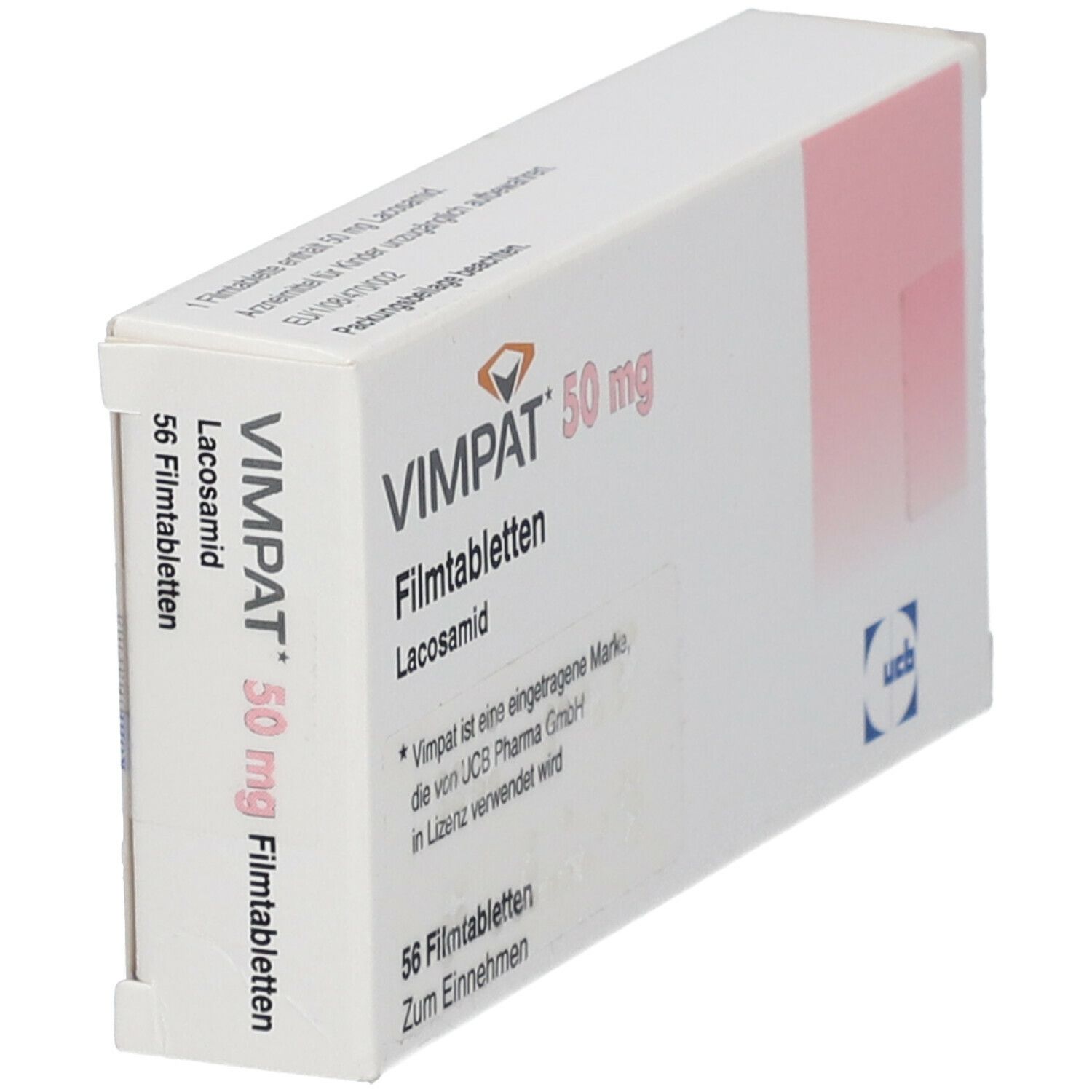 Vimpat 50 mg Filmtabletten 56 St