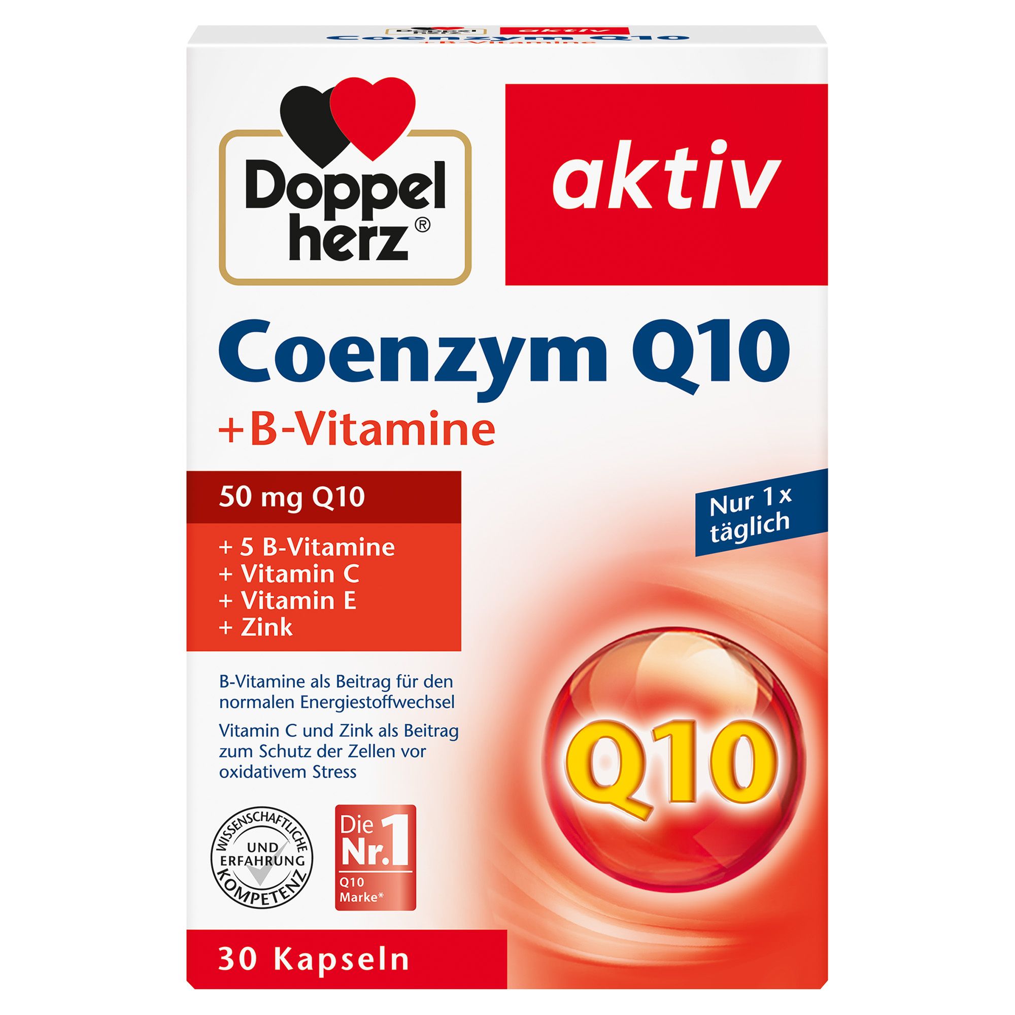 Doppelherz® aktiv Coenzym Q10 + B-Vitamine