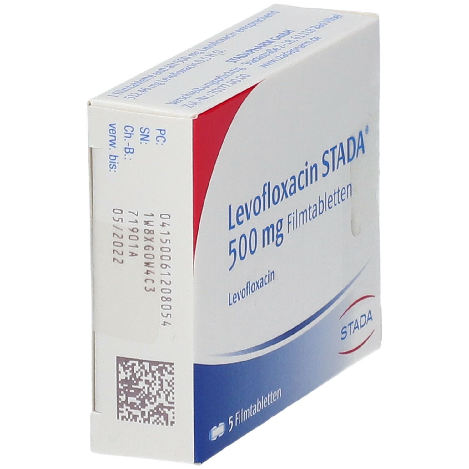 Levofloxacin Stada 500 mg Filmtabletten 7 St