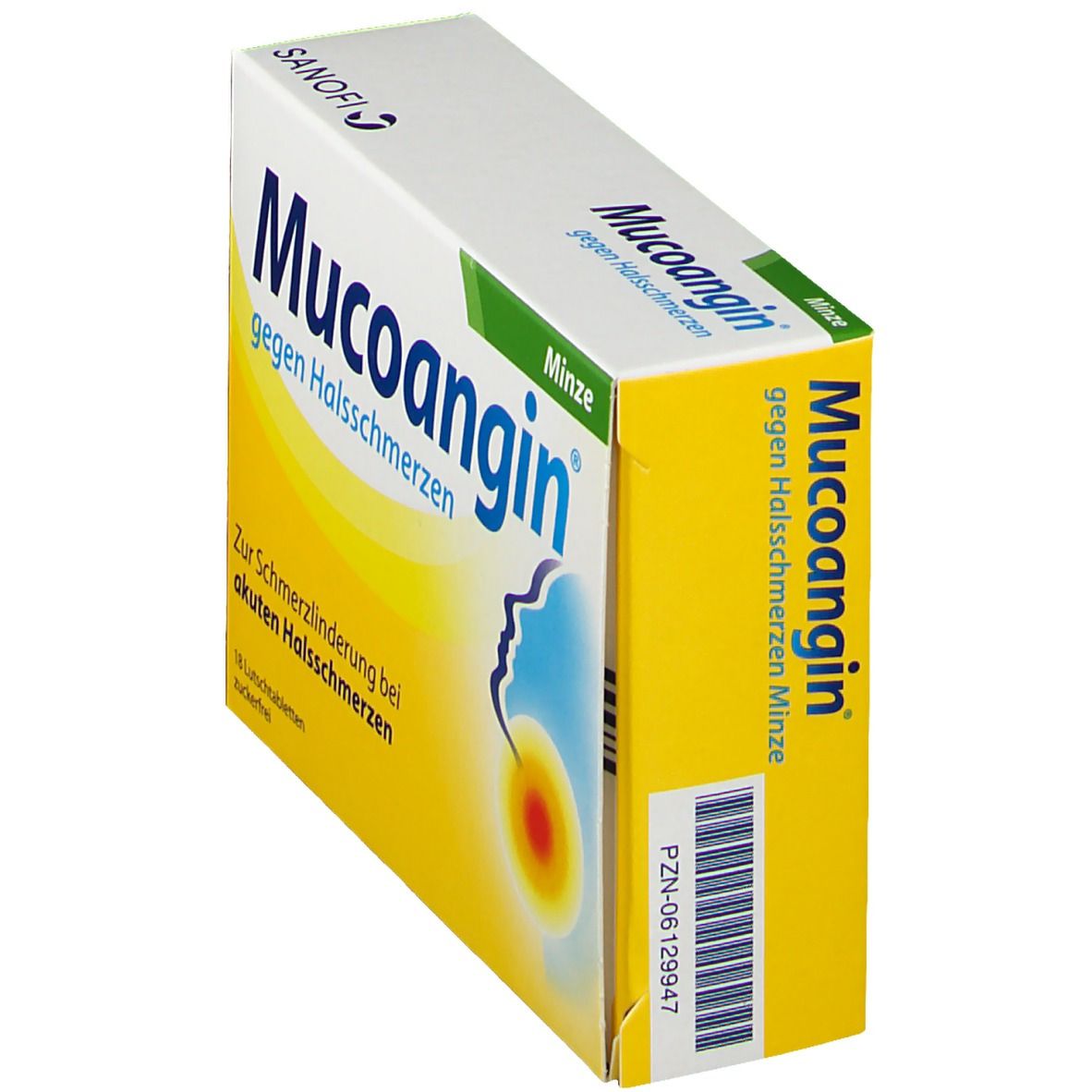 Mucoangin® Minze 20 mg Halsschmerzen Lutschtabletten