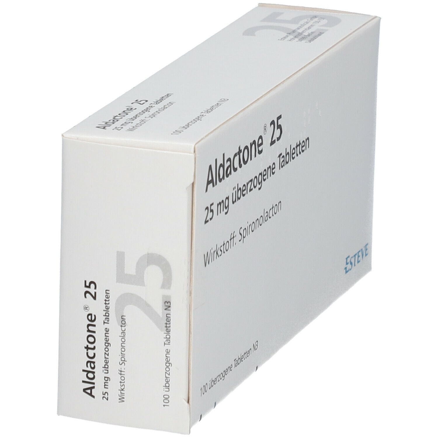 Aldactone 25 überzogene Tabletten 100 St Überzogene