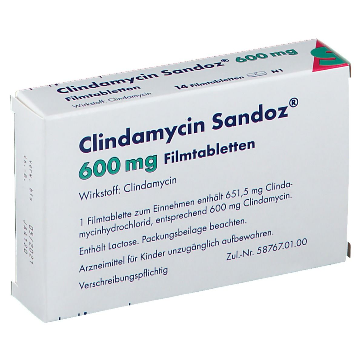 Clindamycin Sandoz® 600 mg