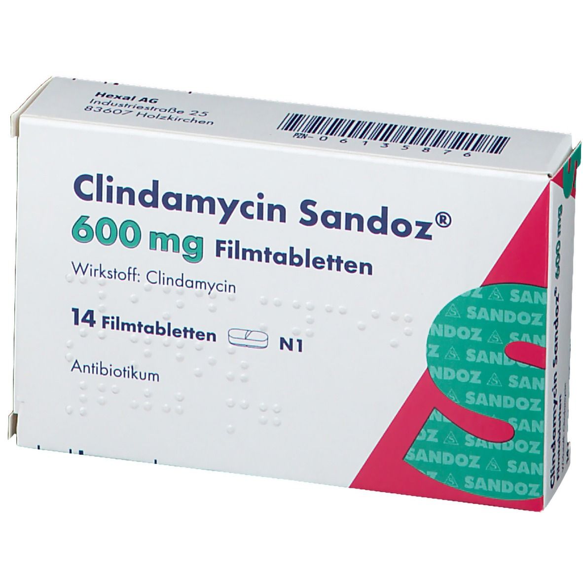 Clindamycin Sandoz® 600 mg 14 St mit dem E-Rezept kaufen - Shop Apotheke