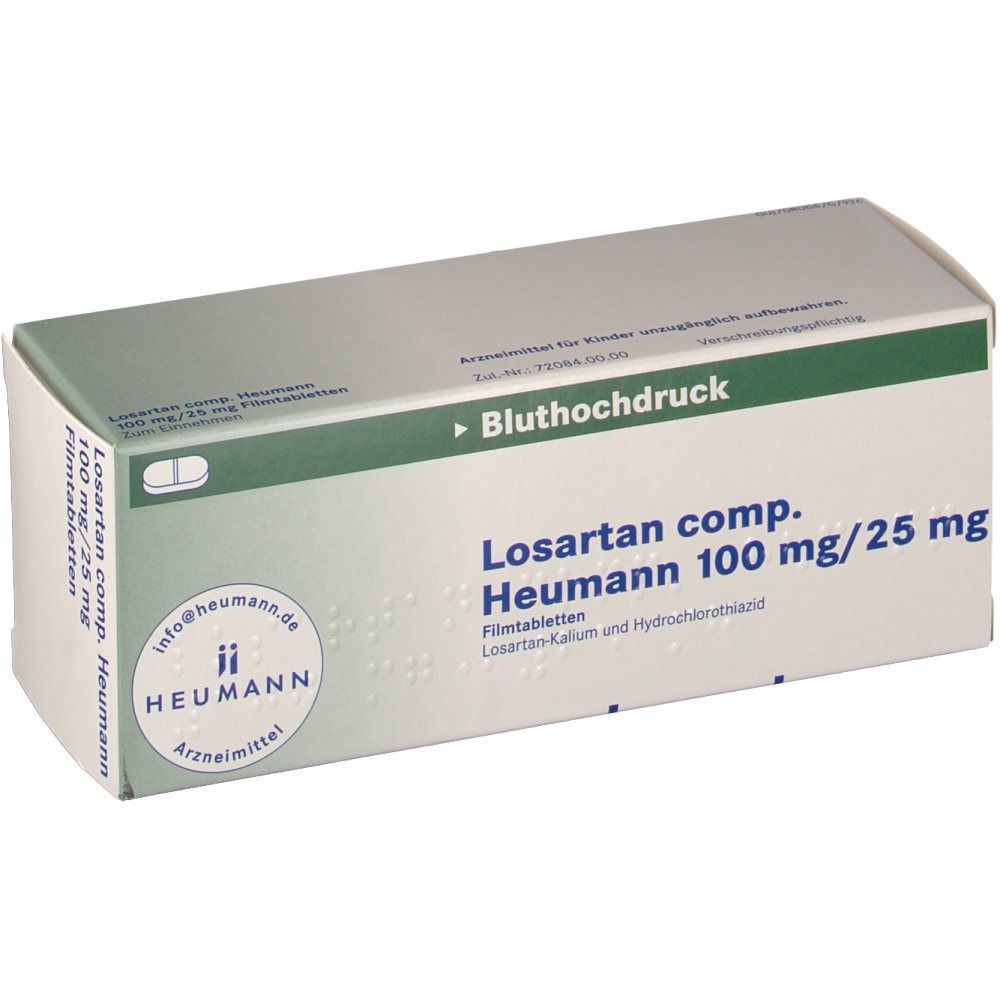 Losartan comp. Heumann 100 mg/25 mg