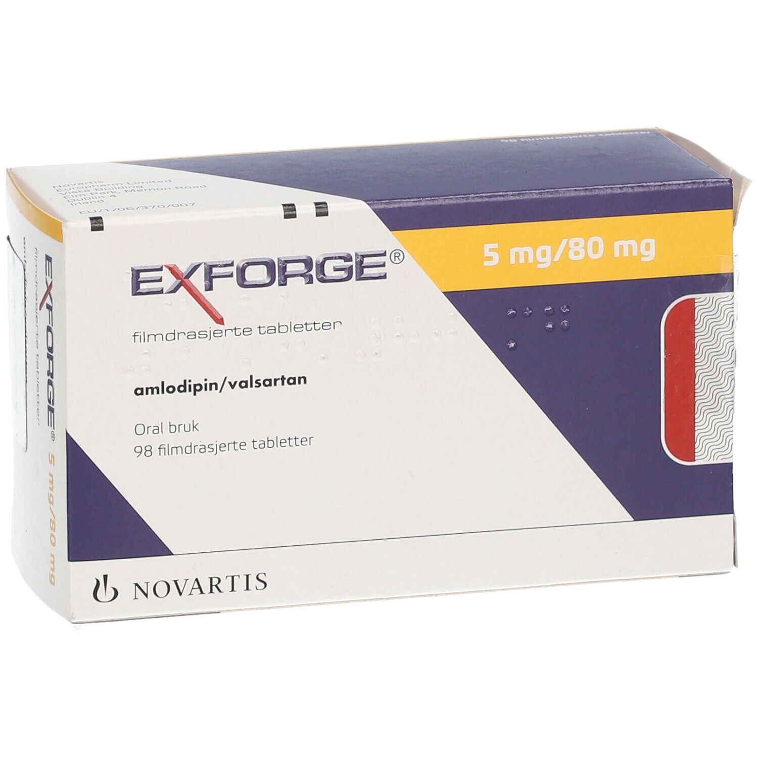 EXFORGE® 5 mg/ 80 mg