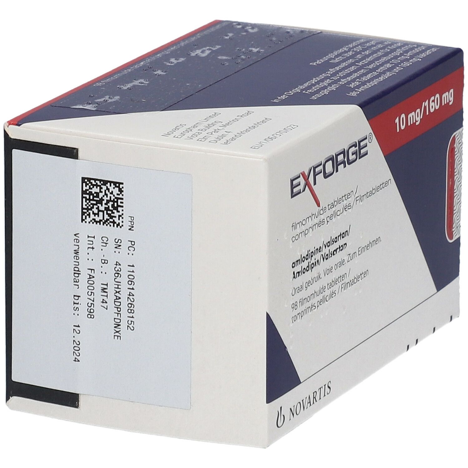 Exforge 10 mg/160 mg Filmtabletten 98 St