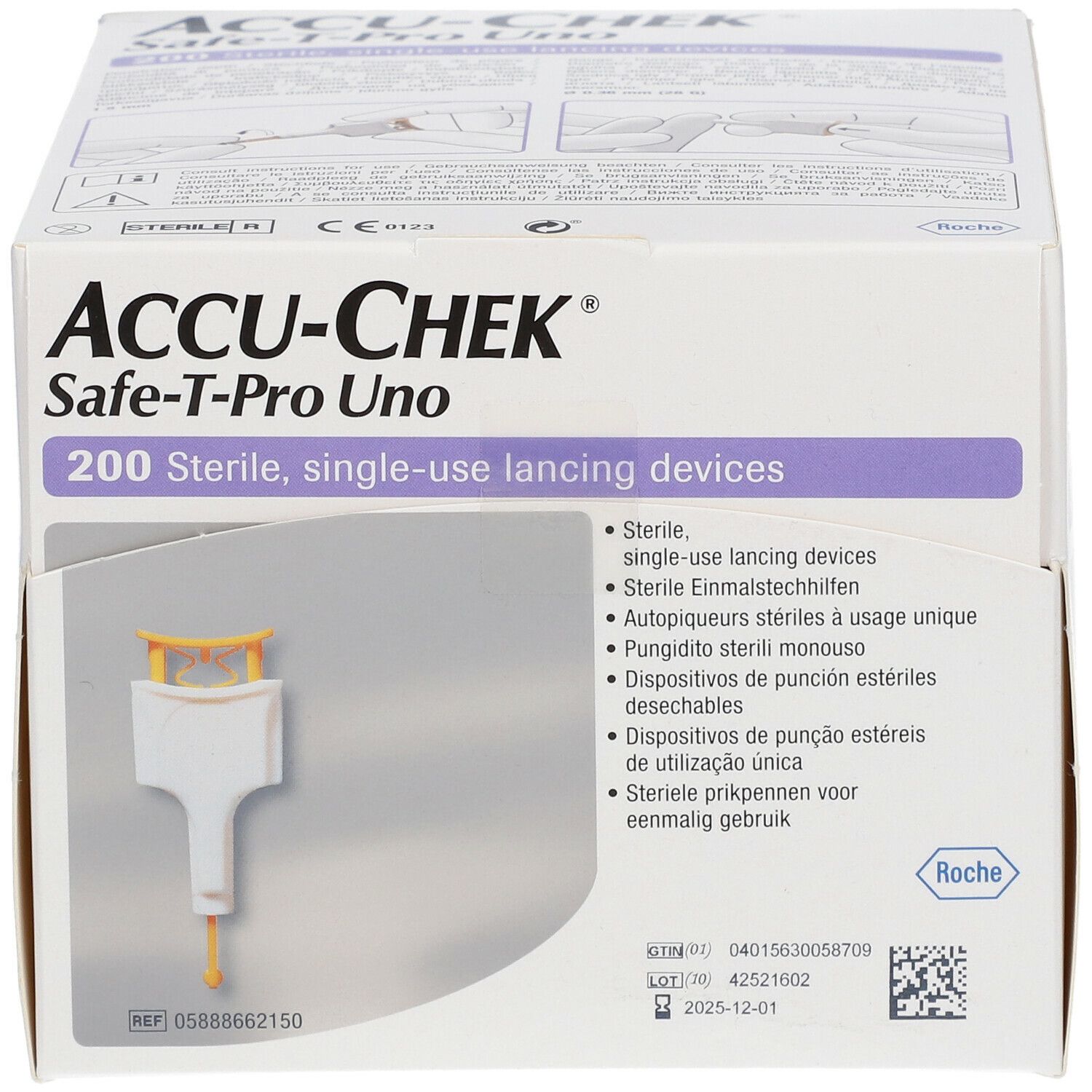 ACCU-CHEK® Safe T Pro Uno II Lanzetten