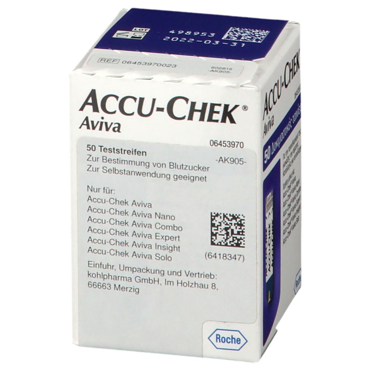 ACCU-CHEK® Aviva Teststreifen