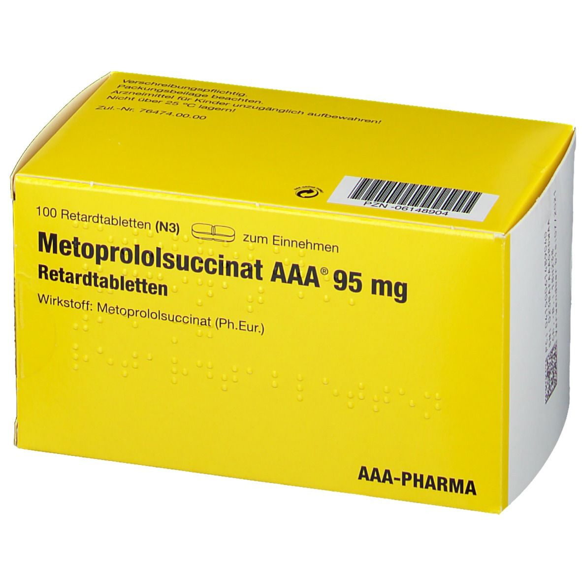 metoprololsuccinat 95 12 5