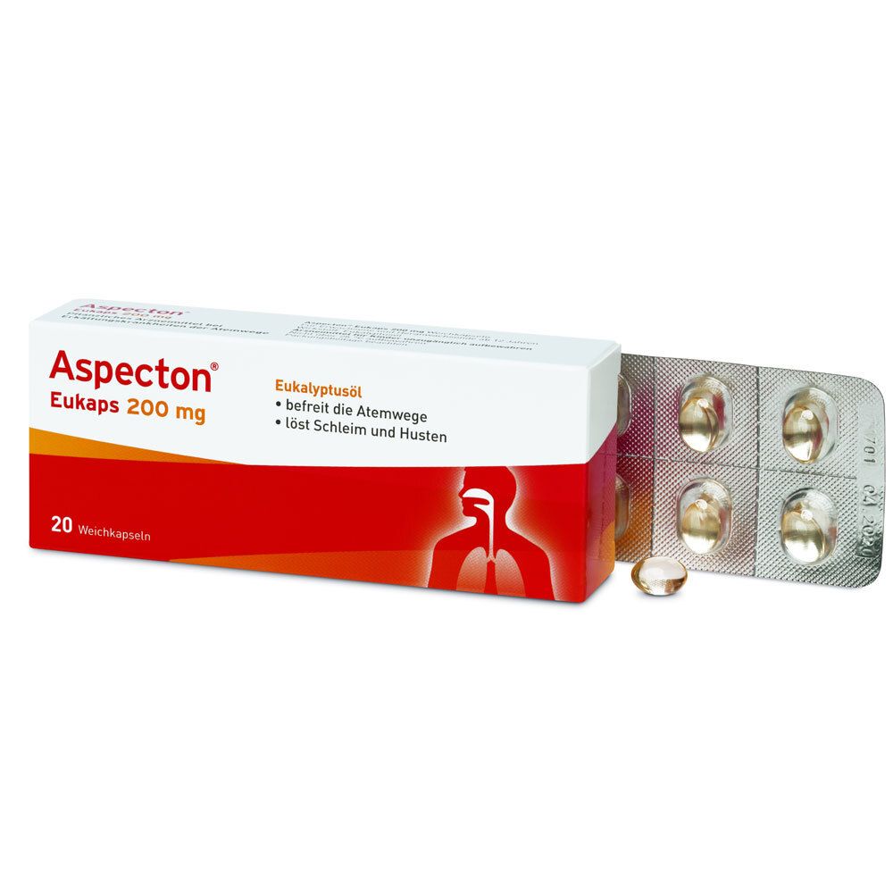 Aspecton Eukaps 200 mg Weichkapseln 20 St