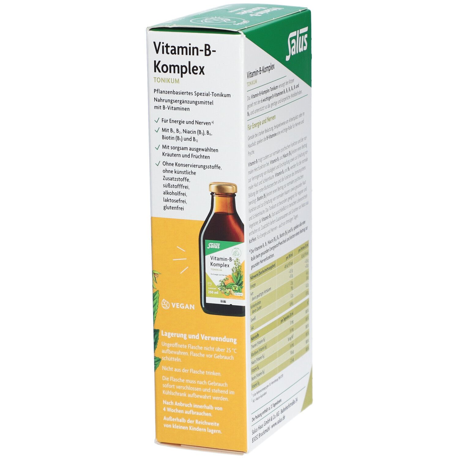 Salus® Vitamin-B-Komplex Tonikum 250 Ml - Shop-apotheke.com