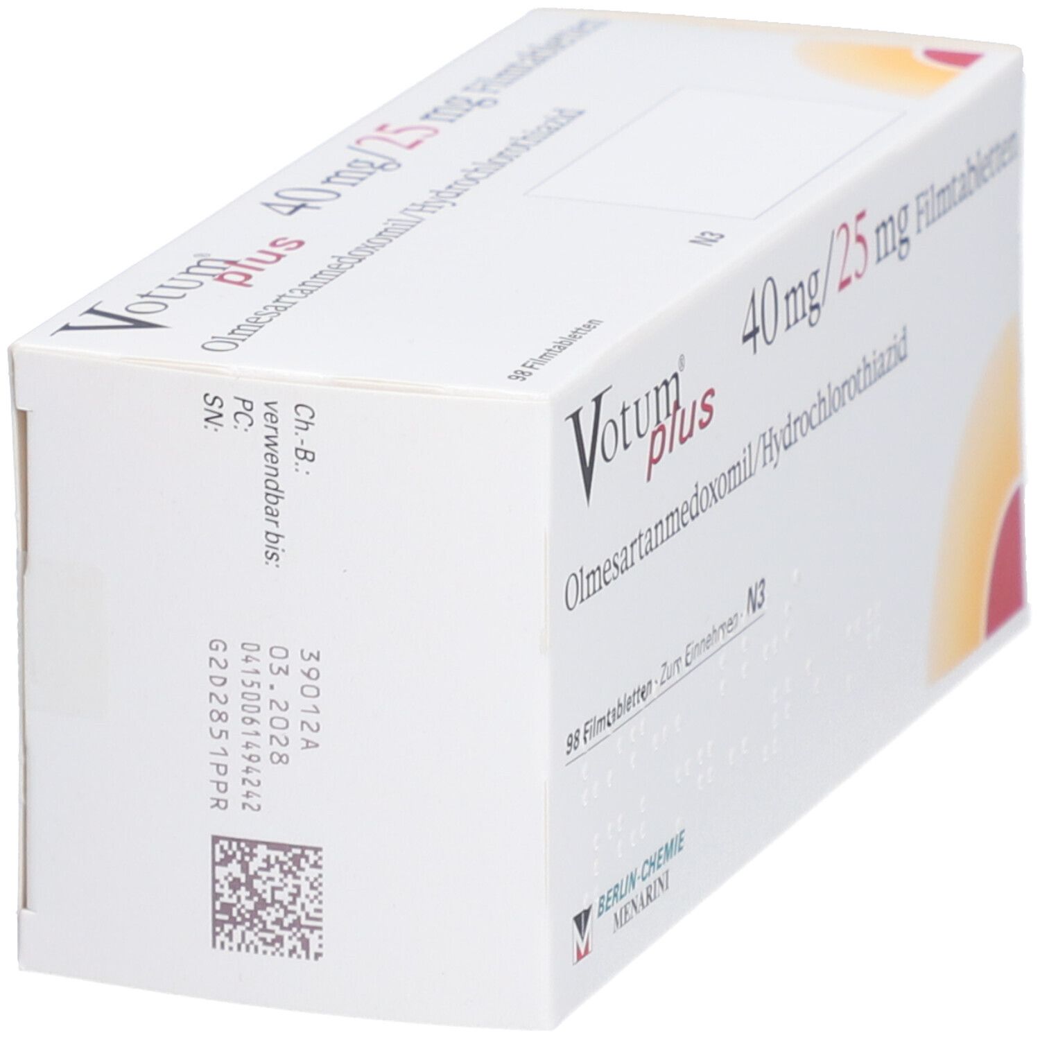 Votum Plus 40 mg/25 mg Filmtabletten 98 St