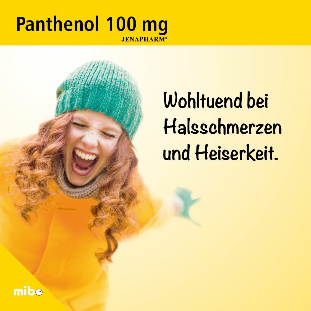 Panthenol 100 mg Jenapharm Tabletten St