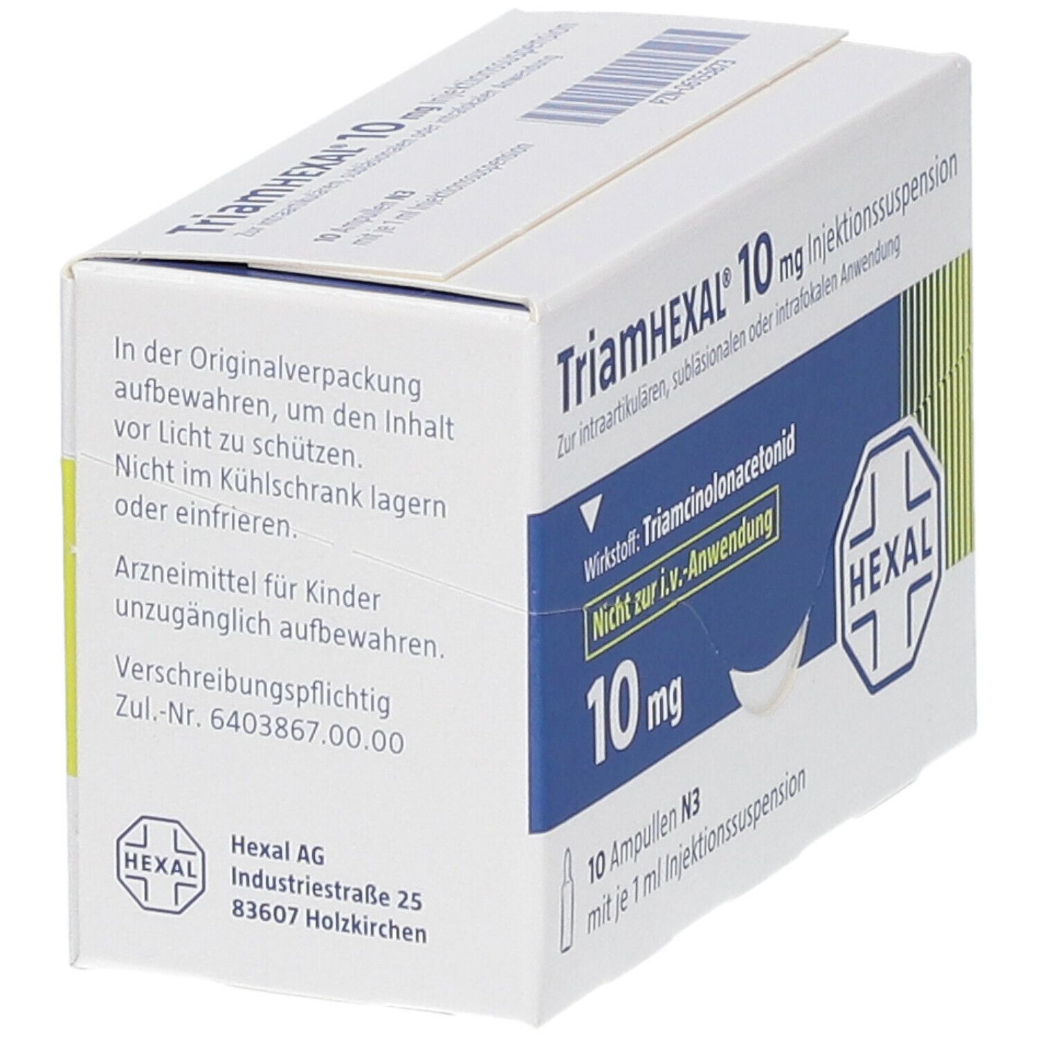 Triamhexal 10 Injektionssuspension 2x50x1 ml