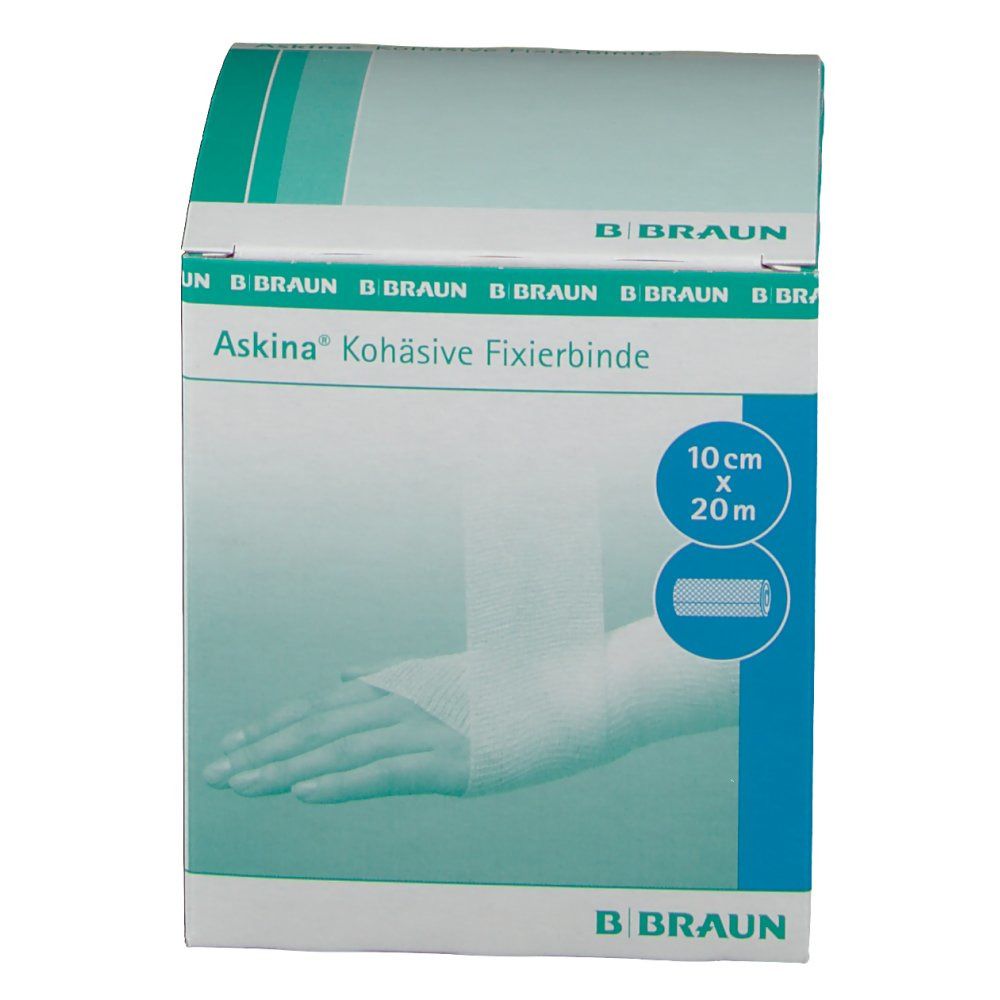 Askina® kohäsive Fixierbinde latexfrei 10 cm x 20 m