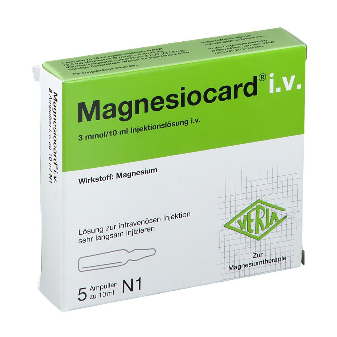 Magnesiocard i.v. Injektionslösung