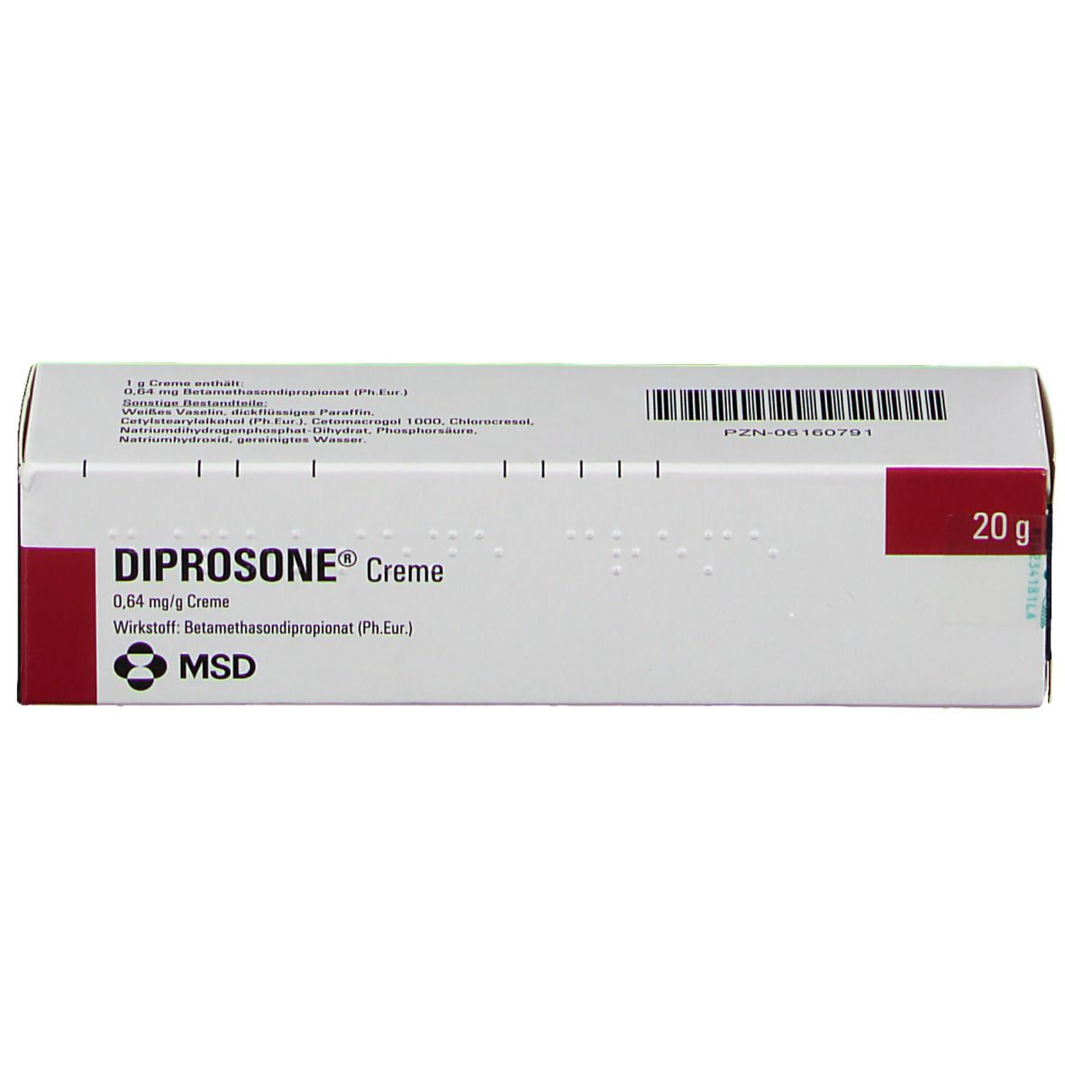 DIPROSONE® Creme 0,64 mg/g