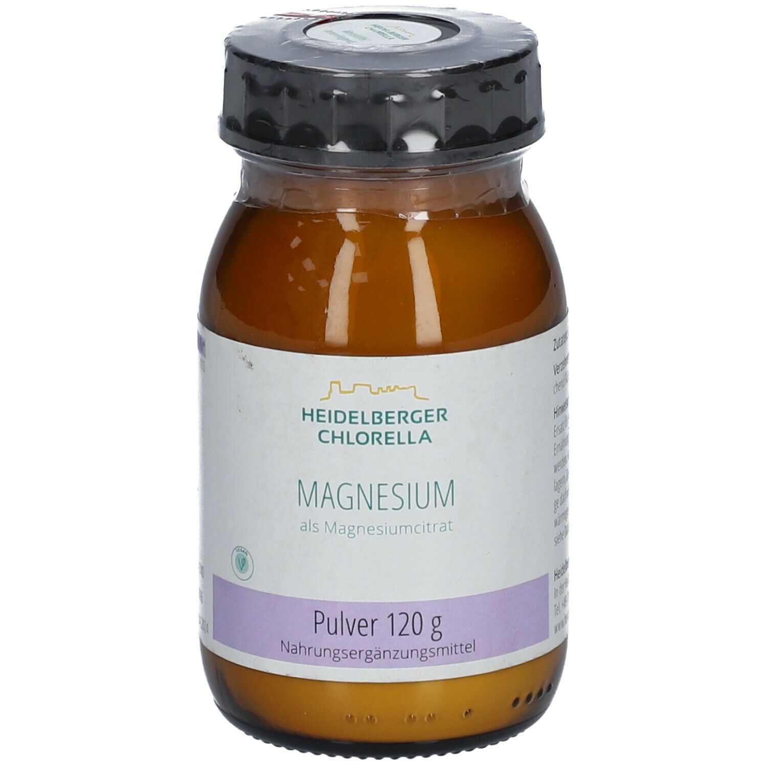 Heidelberger Chlorella Magnesium als Magnesiumcitrat 120 g Shop Apotheke