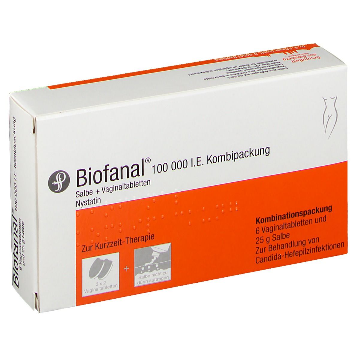 Biofanal® Kombipackung 25g Salbe + 6 Vaginaltabletten