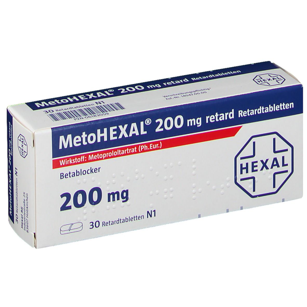 MetoHEXAL® 200 mg retard