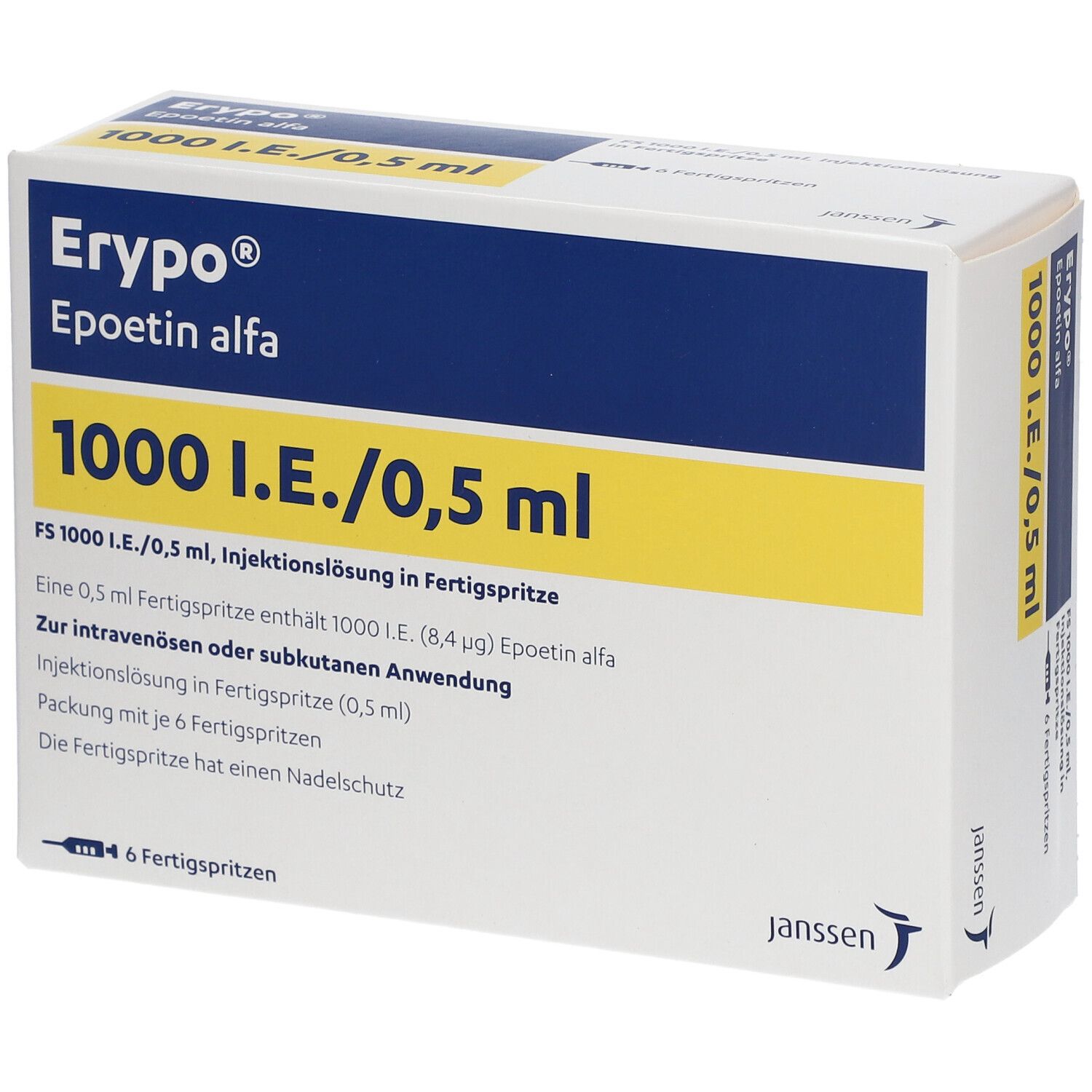 Erypo Fs 1.000 I.E./0,5 ml