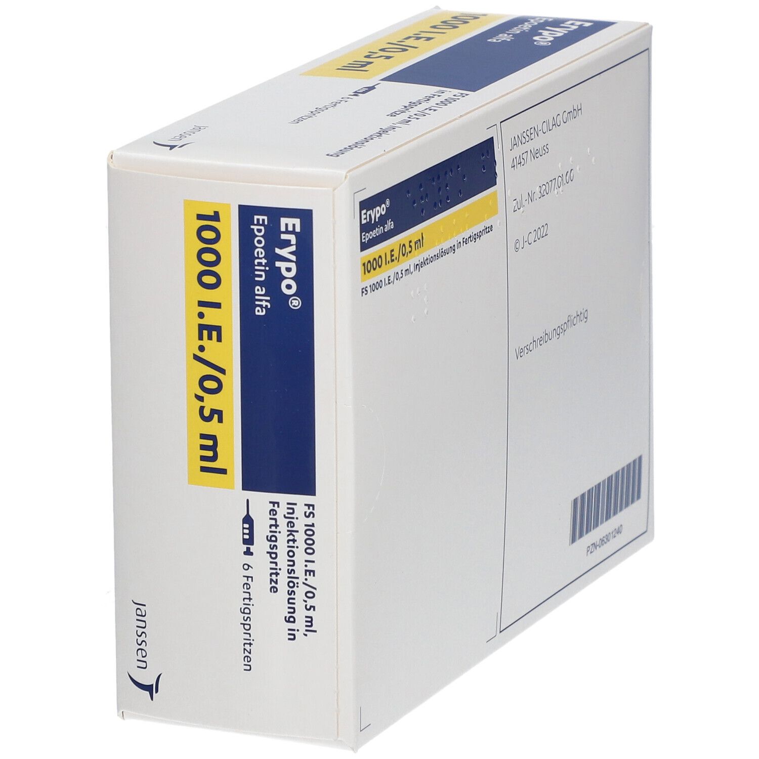 Erypo Fs 1.000 I.E./0,5 ml